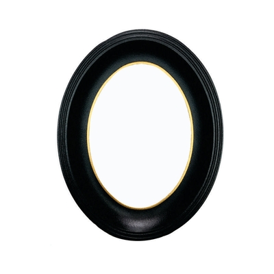 Black Oval Silhouette Frame     $25
